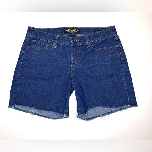 Lucky Brand Women’s Abbey Denim Short Size- 4/27 - Picture 1 of 6